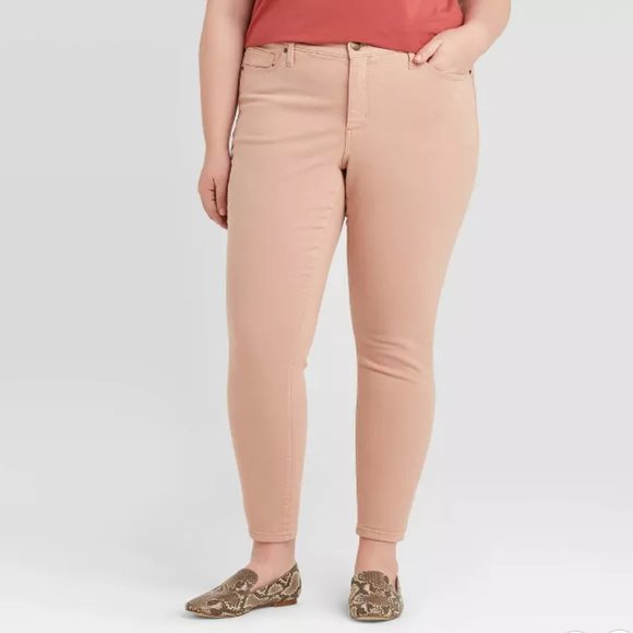 Ava & Viv - Plus Size Mid-Rise Skinny Jeans - Picture 2 of 3